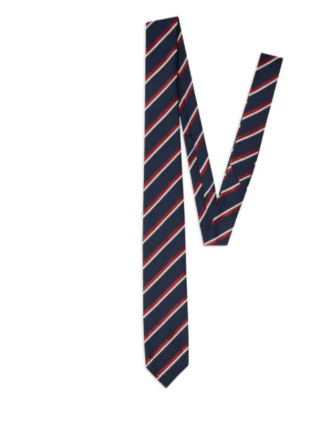 DSQUARED2 striped classic tie Blue TIM000105S08812