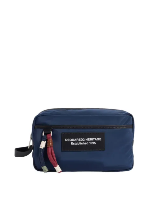 DSQUARED2 Heritage wash bag Blue BYM006861700001