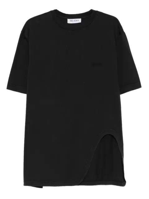 The Attico crew-neck cotton T-shirt Black 260WCT00350JJJ025AA