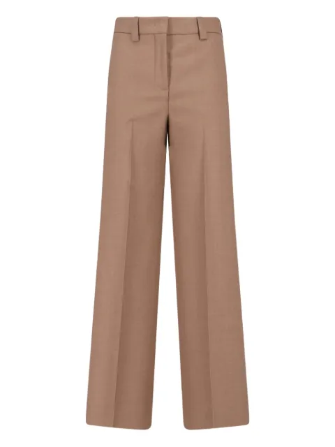 Incotex belt-loops trousers Brown 173874D1166