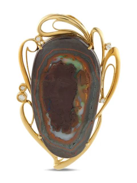 LB Exclusive 18K yellow gold cameo pendant Gold MF13110425