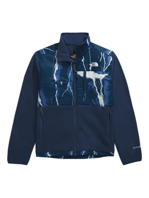 The North Face Denali lightning-print jacket Blue NF0A7UR2SYO