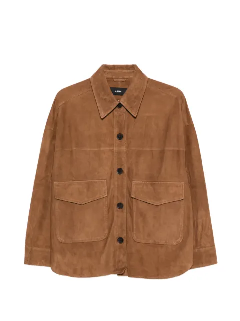 Arma Kaylee suede jacket Brown 024L26102502