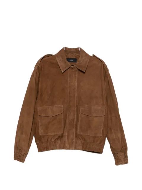 Arma pocket suede jacket Brown 005L26102602