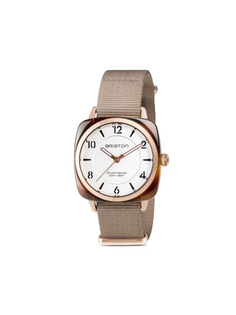 Briston Clubmaster Chic 36mm watch White 17536PRAT2NT