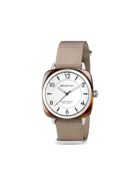 Briston Clubmaster Chic 36mm watch White 17536SAT2NT