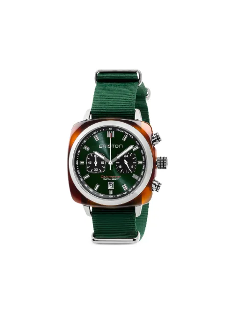 Briston Clubmaster Sport 42mm watch Green 17142SATS10NBG