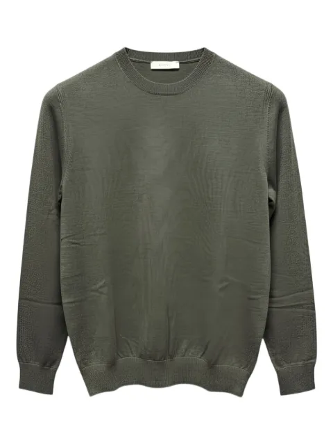 DIKTAT crew-neck sweater Green 97001GREEN