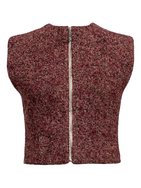 REMAIN zipped vest top Red RM1840181648