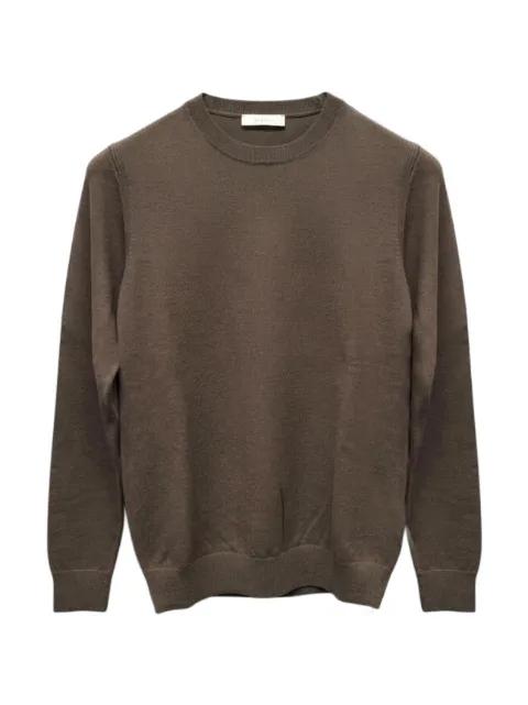 DIKTAT crew-neck sweatshirt Brown 97001BROWN