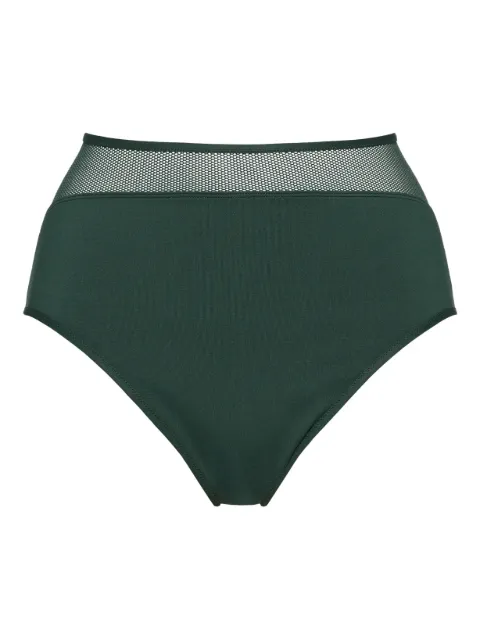 ERES Gloire high-waisted bikini briefs Green 042608