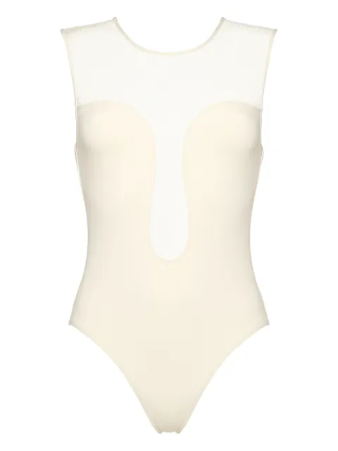 ERES Unique one-piece swimsuit White 012607
