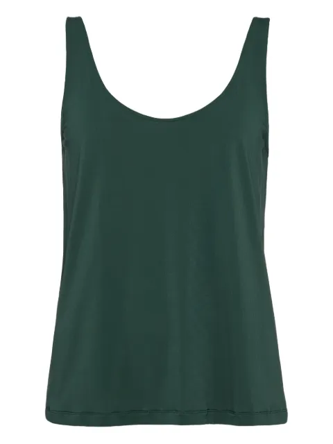 ERES Anae scoop-neck top Green 272615