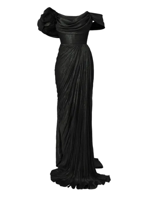 Iris Serban Zara maxi dress Black ZARA
