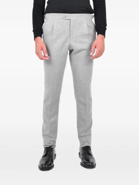 FRANZESE COLLECTION darted tailored trousers Grey 4CP89AUTXMUNUI20