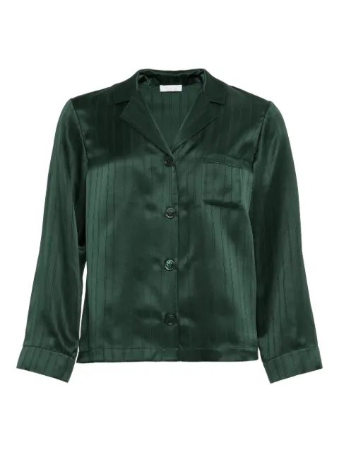 ERES Rare buttoned pocket pajamas shirt Green 272603