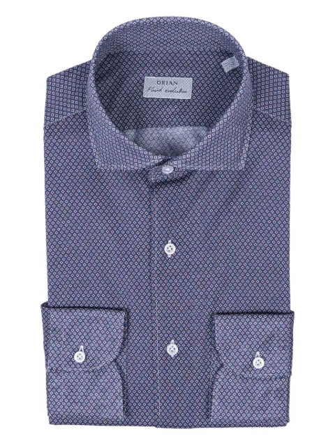 Orian button-fastening shirt Blue WJ7302JS592488