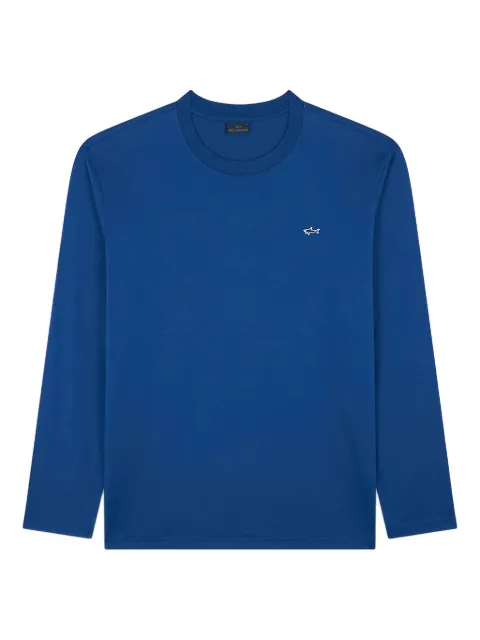Paul & Shark shark badge T-shirt Blue 99311006342