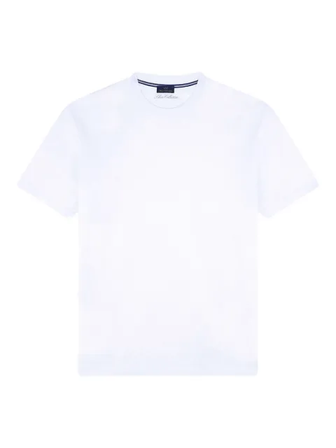 Paul & Shark shark fin embroidery cotton jersey T-shirt White 99311024010