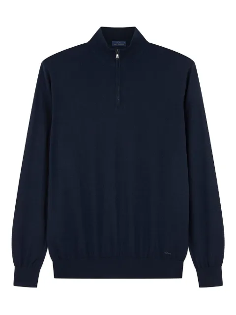 Paul & Shark half-zip shark embroidery sweater Blue 99311016050