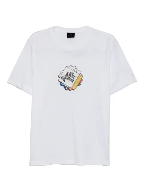 PS Paul Smith graphic-printed T-shirt White M2R011RVP5614