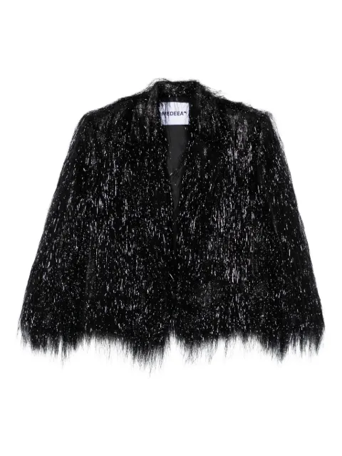 MEDEEA loose-threads jacket Black JWLW