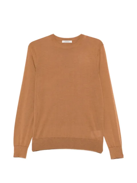 IVORY PARIS crew-neck sweater Brown YM25QD7C3S1058