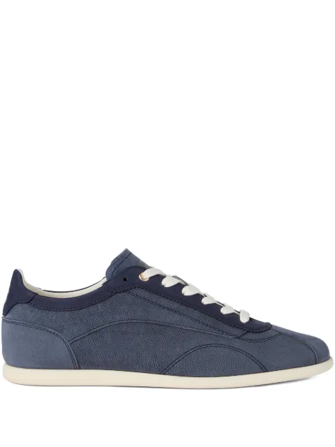 Brunello Cucinelli textured nubuck sneakers Blue MZUIEDD337CEM89