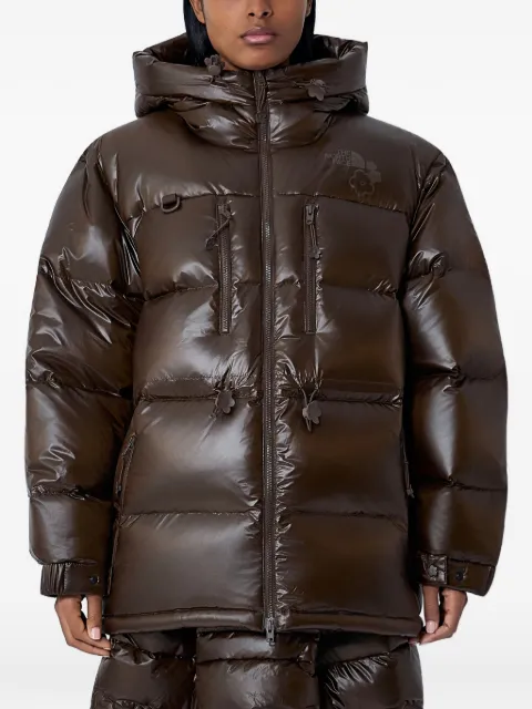 The North Face x Cecilie Bahnsen’s Himalayan puffer jacket Brown NF0A8FAD2451