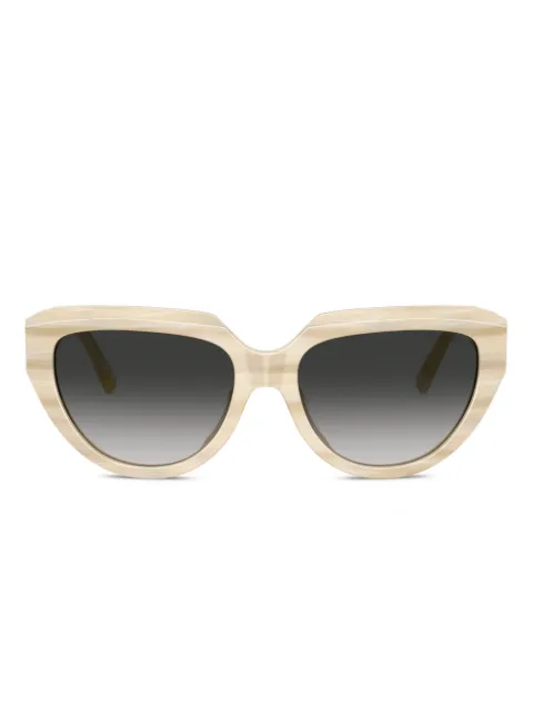 Tiffany & Co Eyewear logo-detail sunglasses Neutrals TF4238U
