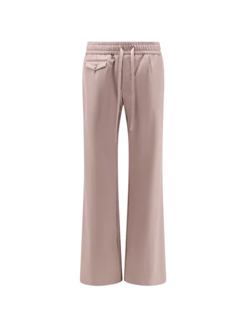 Dolce & Gabbana wool poplin jogging trousers Neutrals GP1A3THU2BN