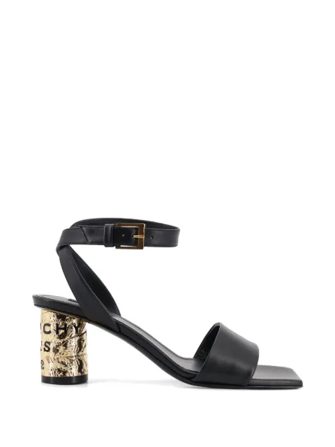 Givenchy tape-heel ankle-strap sandals Black BE30BPE1J7