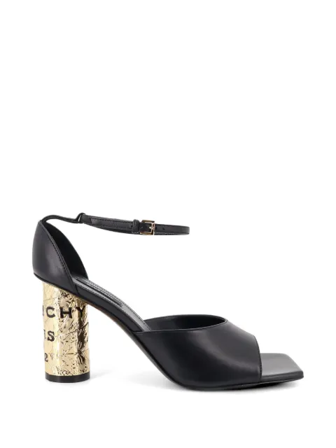 Givenchy Tape-heel leather sandals Black BE30BNE1J7001