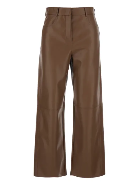 'S Max Mara seam detail pocket trousers Brown 2619781041600