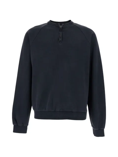 TONYWACK zip sweatshirt Black BF12SS301FADEDBLACK