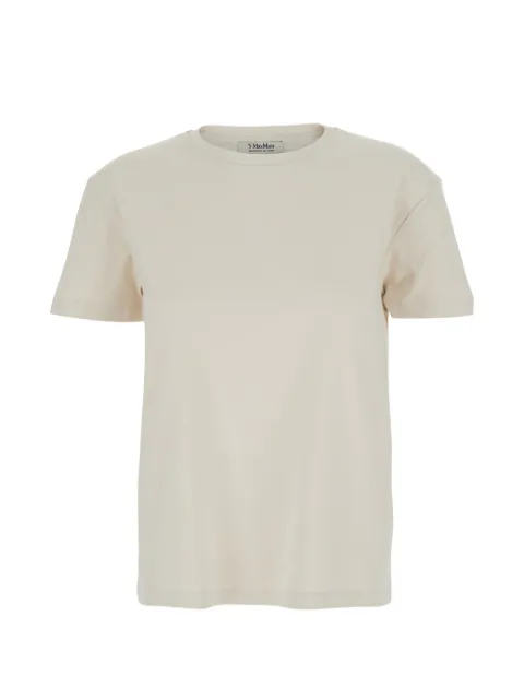 'S Max Mara round-neck T-shirt Neutrals 2619971021600