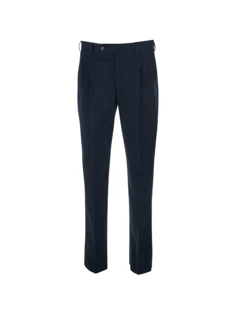 PT Torino sartorial pleated trousers Blue COZSUFZA0CL1SD800360