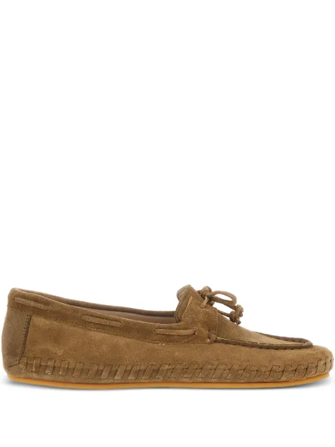 Le Monde Beryl laced loafers Brown DMWSUETAU