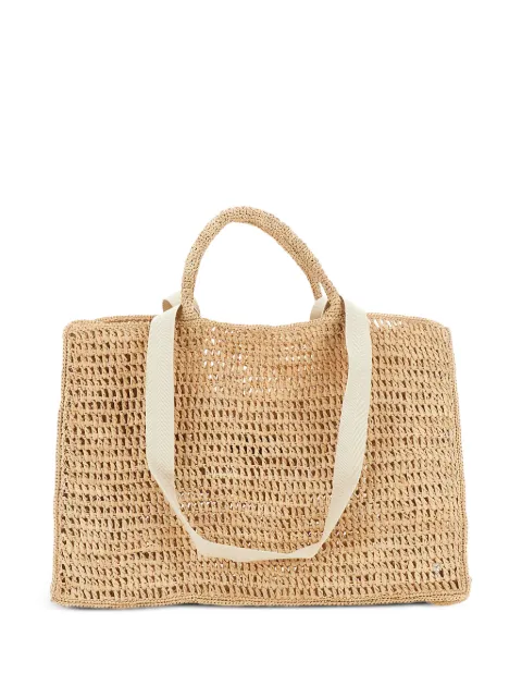 Helen Kaminski Anika woven-design tote bag Neutrals BAG52259NATURAL