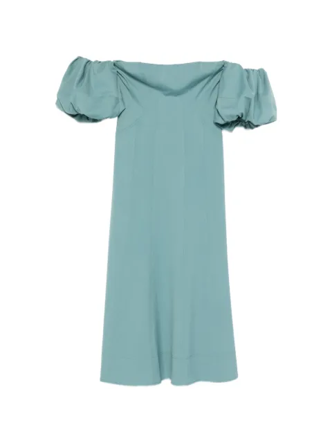 Ulla Johnson Nina off-the-shoulder midi dress Blue PS260138
