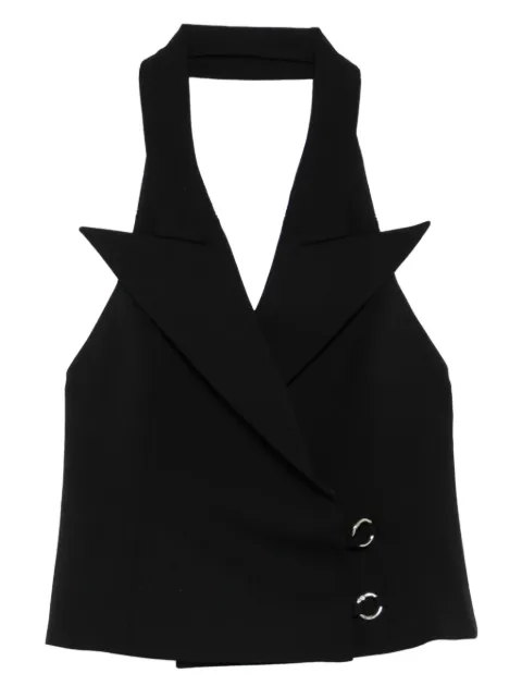 MEDEEA rings-details vest Black BVRW