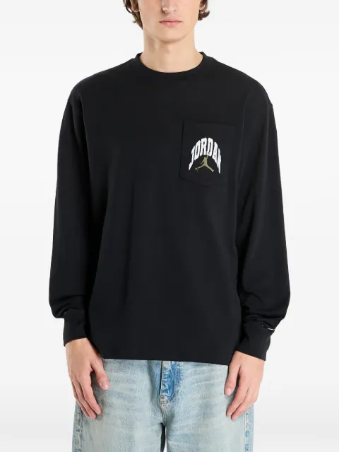 Jordan Brooklyn long-sleeve T-shirt Black HV4567