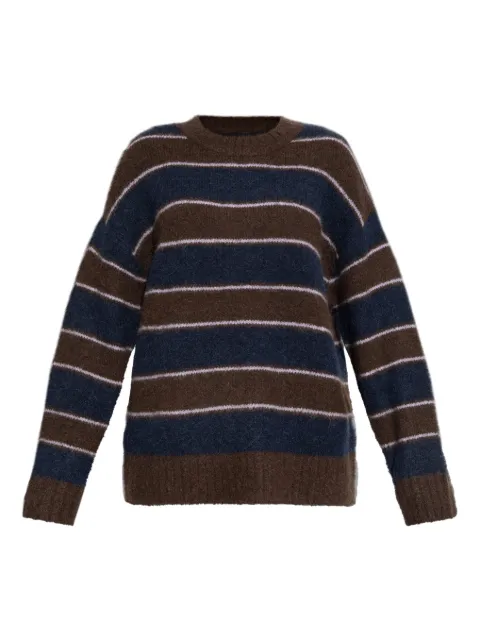 SAMSOE SAMSOE striped sweater Blue F25300007