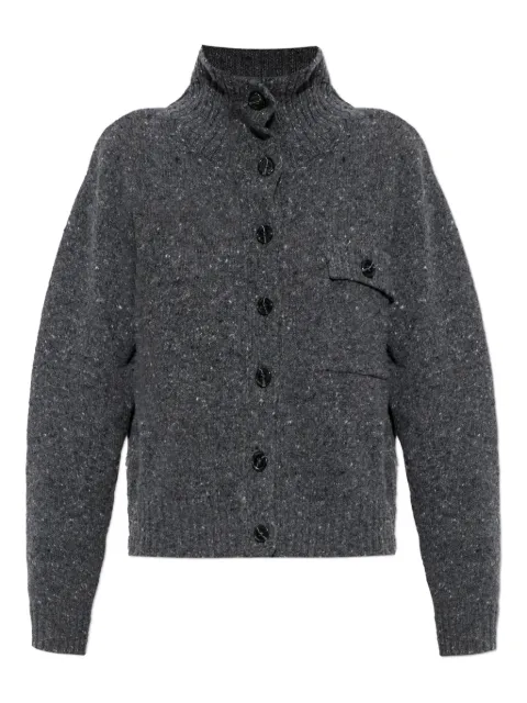 SAMSOE SAMSOE Salois button-fastening cardigan Grey F25400045