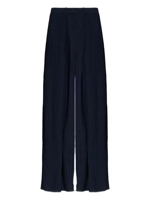 Victoria Beckham pleated trousers Blue 1126WTR002857K