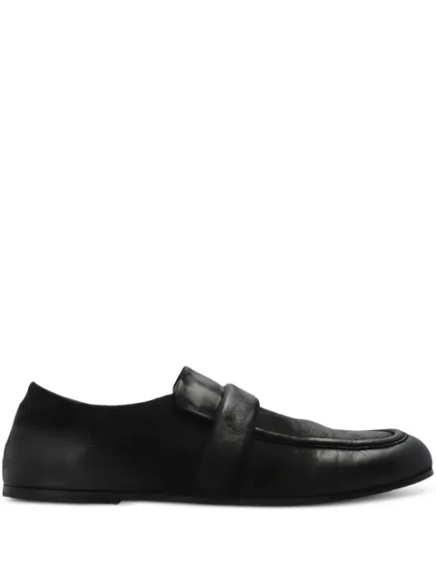 Marsèll Steccoblocco strap-detail loafers Black MW8236P022