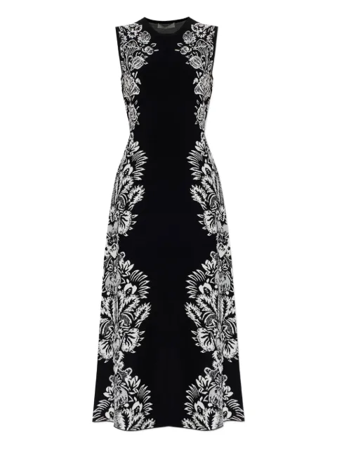 Ulla Johnson Liana floral-pattern sleeveless maxi dress Black PS260742