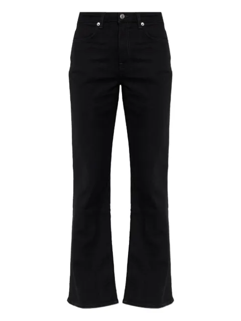 SAMSOE SAMSOE button-fastening jeans Black F25400168