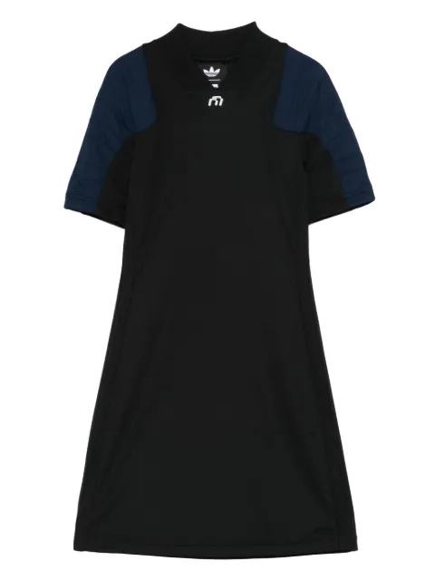 adidas x Miaou logo short-sleeve mini dress Black KD1484