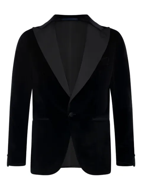 FRANZESE COLLECTION peak-lapels blazer Black 24SHOWETXG2BUI98